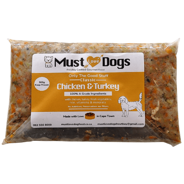 Gallery Detail: Chicken Turkey Dog Food L Must Love Dogs L Preservative