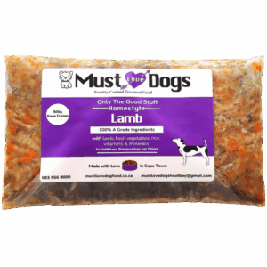 must love dogs, must love dog food, pet food, lambs liver 500g